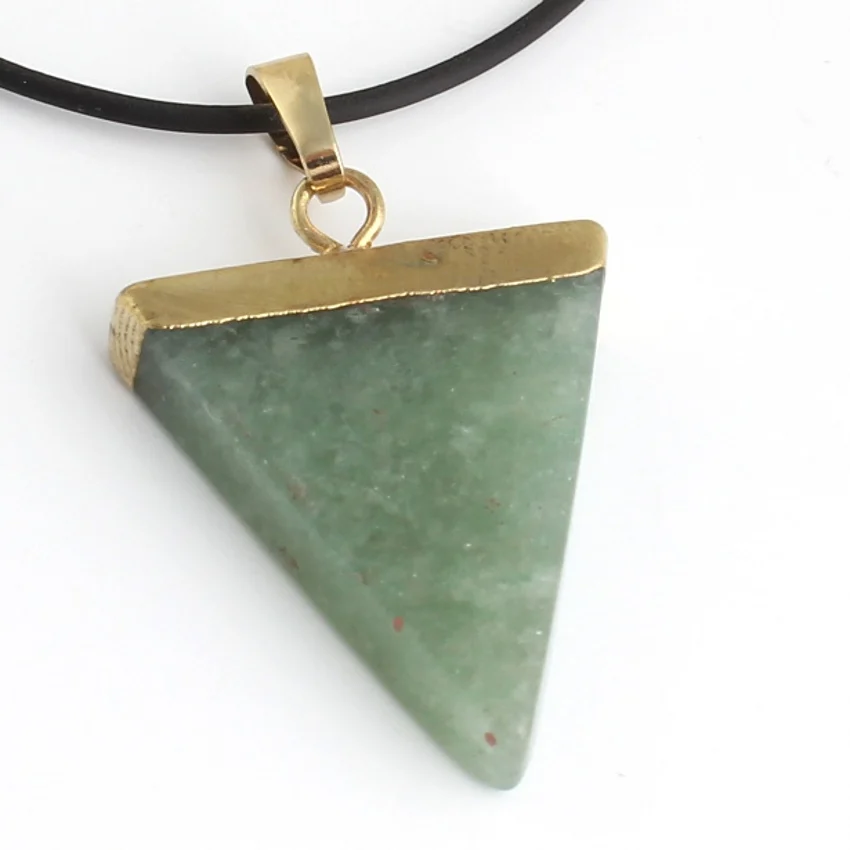 Trendy-beads Simple Style Light Yellow Gold Color Natural Green Aventurine Geometric Pendant Fashion Stone Jewelry
Trendy-beads Simple Style Light Yellow Gold Color Natural Green Aventurine Geometric Pendant Fashion Stone Jewelry