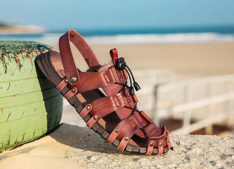New Summer Men Sandals Breathable Leather Men Beach Sandals Brand Men Casual Shoes Comfortable Slip-on Casual Cheap Sandal
New Summer Men Sandals Breathable Leather Men Beach Sandals Brand Men Casual Shoes Comfortable Slip-on Casual Cheap Sandal