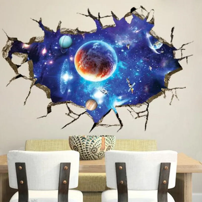 New 3D Space Planet Wall Stickers home decoration Decorative landscaping Removable sticker painting three-dimensional
New 3D Space Planet Wall Stickers home decoration Decorative landscaping Removable sticker painting three-dimensional
