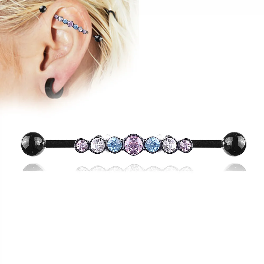 1PC Steel Industrial Barbell Earrings Piercing Heart Key Screw Mon Sun Long Bar Cartilage Piercing Ear Helix Tragus Body Jewery
1PC Steel Industrial Barbell Earrings Piercing Heart Key Screw Mon Sun Long Bar Cartilage Piercing Ear Helix Tragus Body Jewery