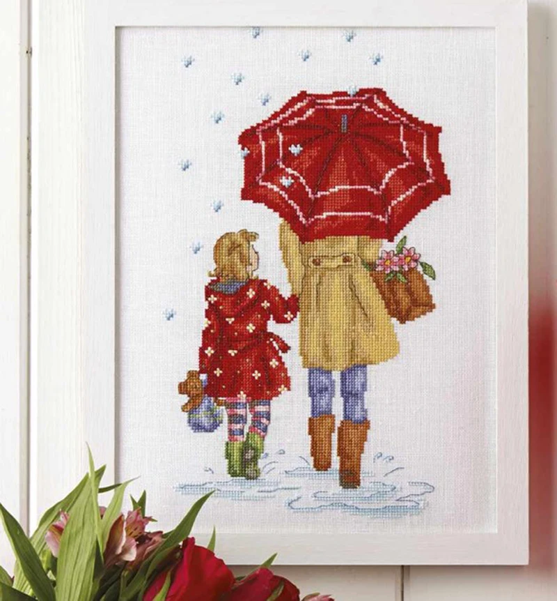 Needlework 11CT 14CT 16CT 18CT Cross Stitch, DIY Count Cross Stitch, Embroidery Set, Back in the rain
Needlework 11CT 14CT 16CT 18CT Cross Stitch, DIY Count Cross Stitch, Embroidery Set, Back in the rain