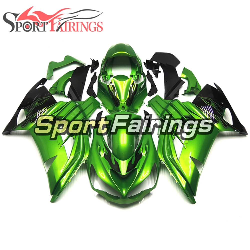Обтекатели для Kawasaki ZX14R ZX-14R ZZR1400 12 13 14 15 2012 - 2015 ABS пластиковый комплект для кузова мотоцикла с зеленым и черным пламенем
Обтекатели для Kawasaki ZX14R ZX-14R ZZR1400 12 13 14 15 2012 - 2015 ABS пластиковый комплект для кузова мотоцикла с зеленым и черным пламенем