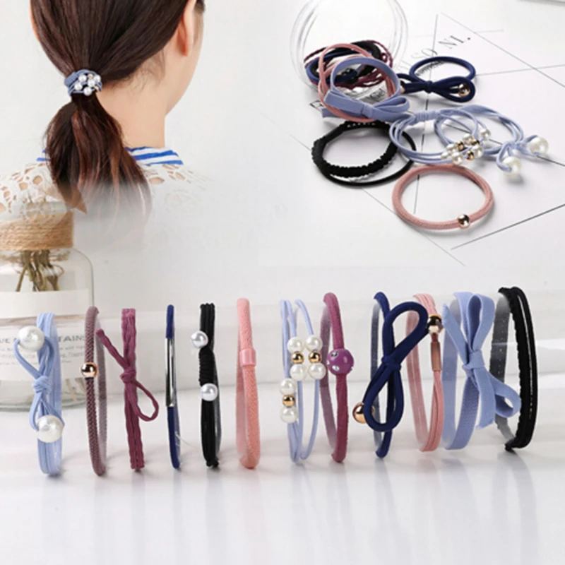 Hair Accessories Pearl Elastic Rubber Bands Ring Headwear Girl Elastic Hair Band Ponytail Holder Scrunchy Rope Hair Jewelry
Hair Accessories Pearl Elastic Rubber Bands Ring Headwear Girl Elastic Hair Band Ponytail Holder Scrunchy Rope Hair Jewelry