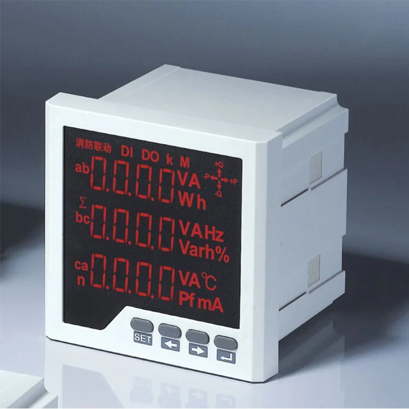 LED Display Three Phase Multifunction Power Meter 220VAC Digital Panel Mount Meter With RS485 Communication
LED Display Three Phase Multifunction Power Meter 220VAC Digital Panel Mount Meter With RS485 Communication