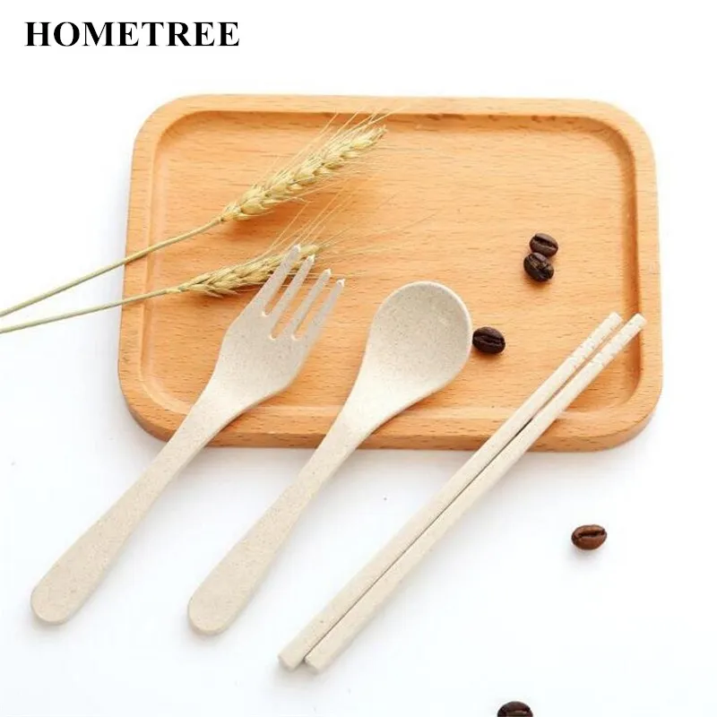 HOMETREE Nordic 4 Colors Wheat Straw Dinnerware Sets Portable Travel Kids Adult Cutlery Travel Tableware Camping Picnic H423
HOMETREE Nordic 4 Colors Wheat Straw Dinnerware Sets Portable Travel Kids Adult Cutlery Travel Tableware Camping Picnic H423