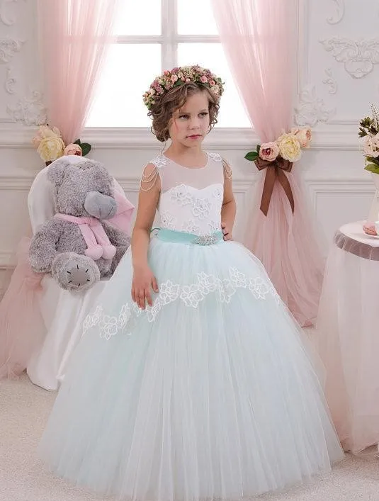 2021 Lovely Mint Ivory Lace Tulle beading Flower Girl Dresses for Birthday Weddings Holiday Communion Dresses for Little Girls
2021 Lovely Mint Ivory Lace Tulle beading Flower Girl Dresses for Birthday Weddings Holiday Communion Dresses for Little Girls