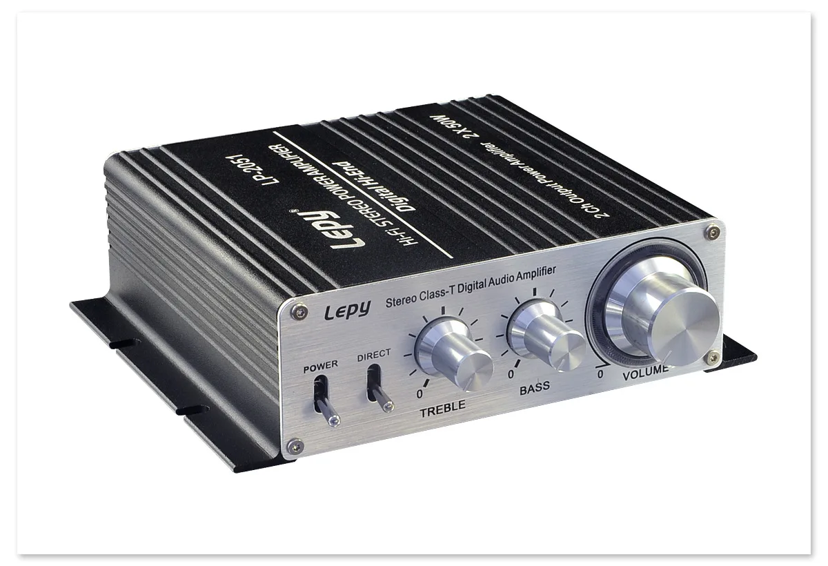 LP 2051 Lepy Hi Fi стерео усилитель мощности цифровой плеер End бас класс T 2CH Tri path 2x50 Вт RMS