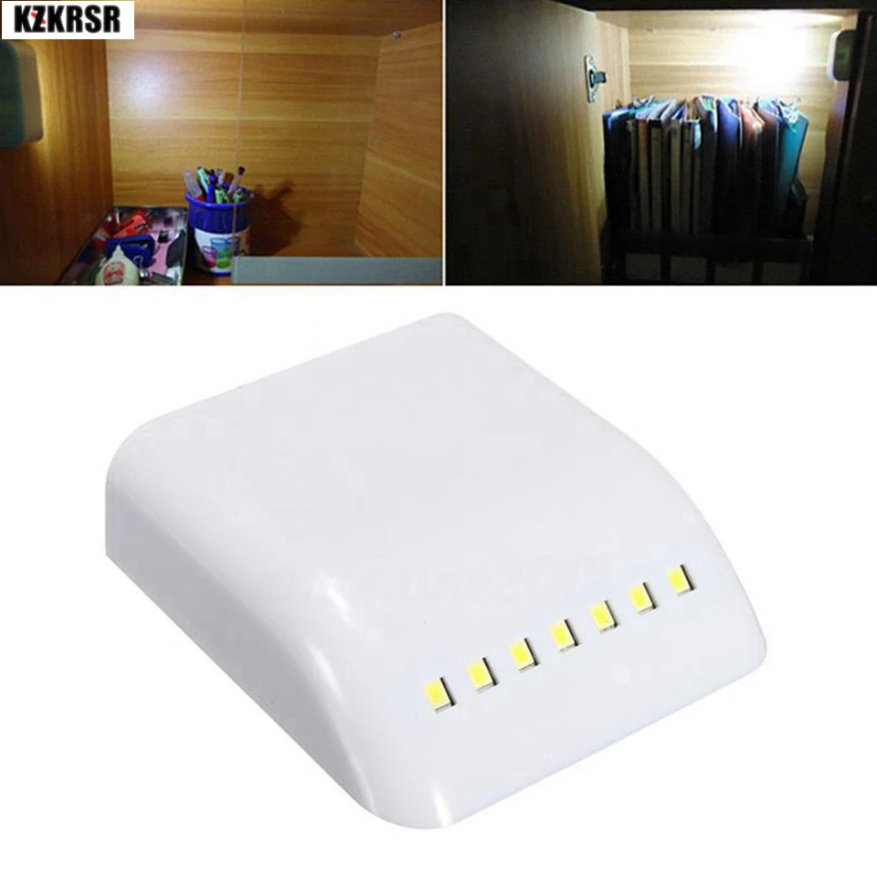 7 Leds Sensor Night Lamp Induction Intelligent Cabinet Wardrobe Battery Lights Door Autoswitch Sensor LED Cabinet Closet Lights
7 Leds Sensor Night Lamp Induction Intelligent Cabinet Wardrobe Battery Lights Door Autoswitch Sensor LED Cabinet Closet Lights