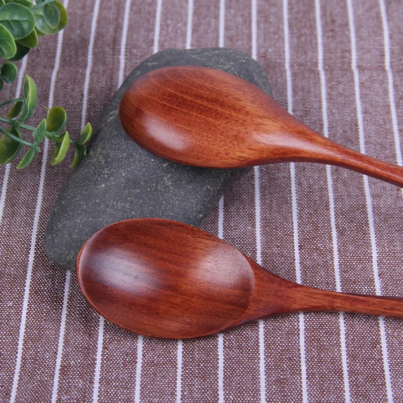 Деревянная ложка с длинной ручкой 3 шт./компл.|wooden spoon|dessert spoonspoon wood |
