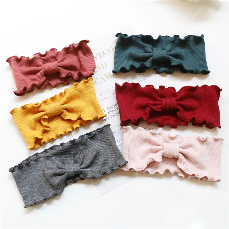 Sweet Girls Headbands Retro Wavy Side Hair Band Knitted Bow Headband Elastic Turban Bow-knotted Head wraps Hair Accessories
Sweet Girls Headbands Retro Wavy Side Hair Band Knitted Bow Headband Elastic Turban Bow-knotted Head wraps Hair Accessories