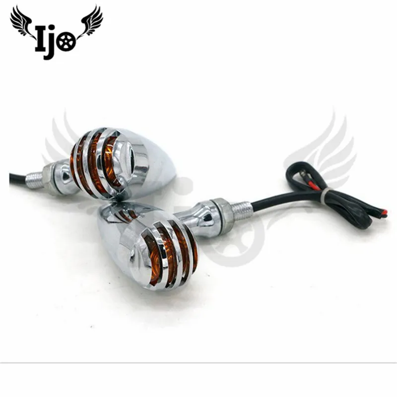Motorcycle accessories zinc aluminum alloy bright silver retro steering light Classic Motorcycle modified LED turn signal
Motorcycle accessories zinc aluminum alloy bright silver retro steering light Classic Motorcycle modified LED turn signal