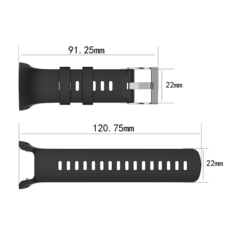 OOTDTY Silicone Replacement Wrist Band Strap For Suunto Spartan Trainer Wrist HR Watch
OOTDTY Silicone Replacement Wrist Band Strap For Suunto Spartan Trainer Wrist HR Watch