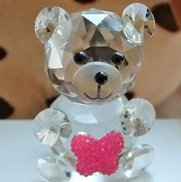 Free shipping+lovely crystal Teddy Bear figurine gift for baby's gift, Children's day gift
Free shipping+lovely crystal Teddy Bear figurine gift for baby's gift, Children's day gift