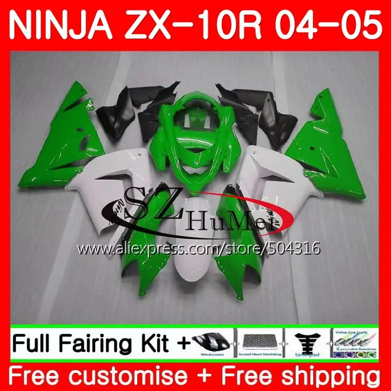 Боди для KAWASAKI NINJA ZX1000C ZX-10R 04-05 ZX1000 C зеленый белый 15SH17 ZX 10 R ZX10R 04 05 ZX 10R 2004 2005
Боди для KAWASAKI NINJA ZX1000C ZX-10R 04-05 ZX1000 C зеленый белый 15SH17 ZX 10 R ZX10R 04 05 ZX 10R 2004 2005