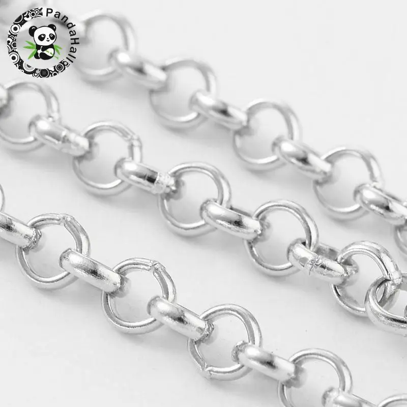 10 м железные цепи Rolo цепи 4 мм Platinum для самостоятельного изготовления ювелирных изделий
10 м железные цепи Rolo цепи 4 мм Platinum для самостоятельного изготовления ювелирных изделий