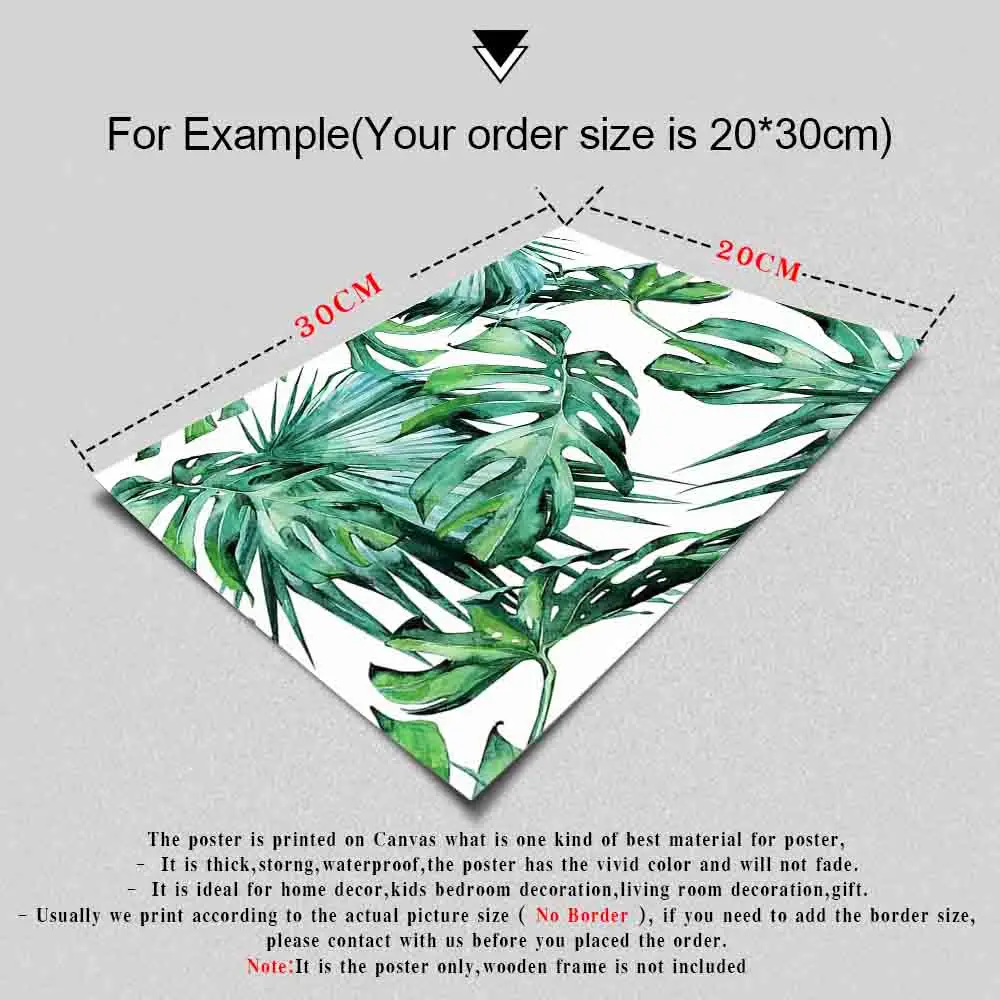 Watercolor Leaves Wall Art Canvas Painting Green Style Plant Nordic Posters and Prints Decorative Picture Modern Home Decoration
Watercolor Leaves Wall Art Canvas Painting Green Style Plant Nordic Posters and Prints Decorative Picture Modern Home Decoration