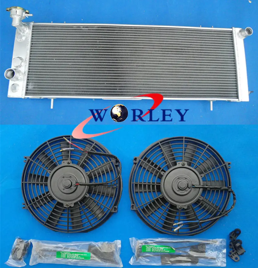 3Row Aluminum Radiator For JEEP For Cherokee XJ 4.0 242 CID L6 1991-2001 &7"Fan*3
3Row Aluminum Radiator For JEEP For Cherokee XJ 4.0 242 CID L6 1991-2001 &7"Fan*3
