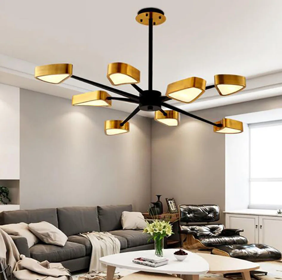 Luxury Modern Creative Chandelier Iron Dining Lighting Living Room Lamp American Syle Minimalism Lamp Indoor Modern LED B
Luxury Modern Creative Chandelier Iron Dining Lighting Living Room Lamp American Syle Minimalism Lamp Indoor Modern LED B