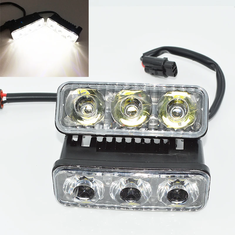 2 шт. светодиодный автомобильный светильник DRL Габаритные огни s
