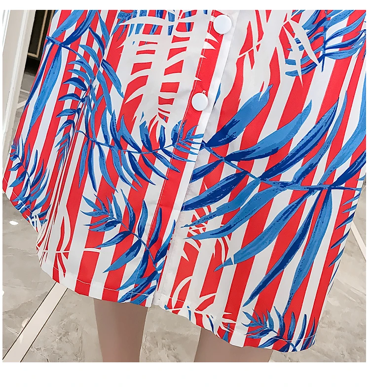 New 2019 Summer Chic 2 Piece Set Short Sleeve Print Letter Tops and High Waist Striped Skirt Women Plus Size Sweet Shirt Suit
New 2019 Summer Chic 2 Piece Set Short Sleeve Print Letter Tops and High Waist Striped Skirt Women Plus Size Sweet Shirt Suit