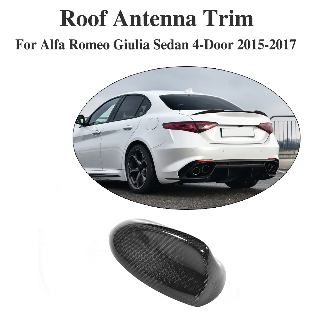 Carbon Fiber Car Roof Shark Fin Decoration Antenna Exterior Trim Car Sticker Fin Aerial for Alfa Romeo Giulia 4-Door 2015-2017
Carbon Fiber Car Roof Shark Fin Decoration Antenna Exterior Trim Car Sticker Fin Aerial for Alfa Romeo Giulia 4-Door 2015-2017