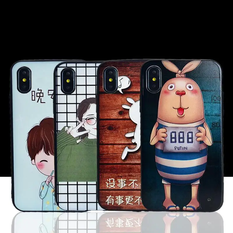 Роспись Телефонные чехлы для Xiaomi 5x Redmi 5 плюс Примечание 4x 5A скраб силиконовый