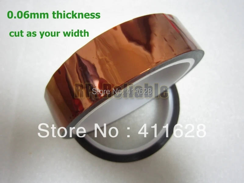 1x 50mm*33 meters, 0.06mm thick, Heat Resistant, Insulation Polyimide Film Tape, BGA, SMT, LED Widely Using,
1x 50mm*33 meters, 0.06mm thick, Heat Resistant, Insulation Polyimide Film Tape, BGA, SMT, LED Widely Using,