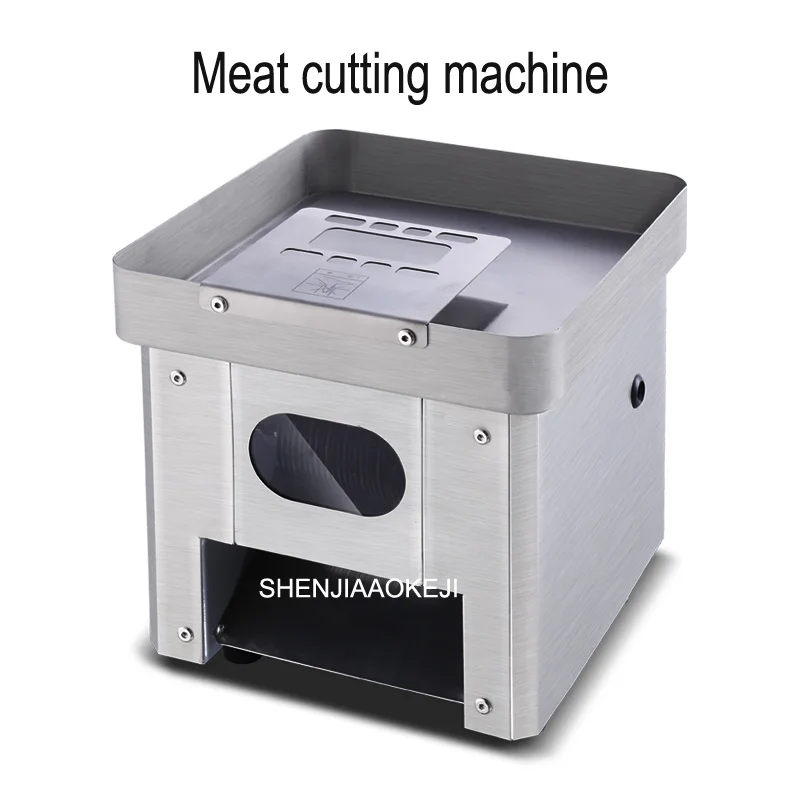 TS-80 Stainless steel electric meat slicer shreds Fully automatic minced meat cutting machine Vegetable cutter 220V
TS-80 Stainless steel electric meat slicer shreds Fully automatic minced meat cutting machine Vegetable cutter 220V