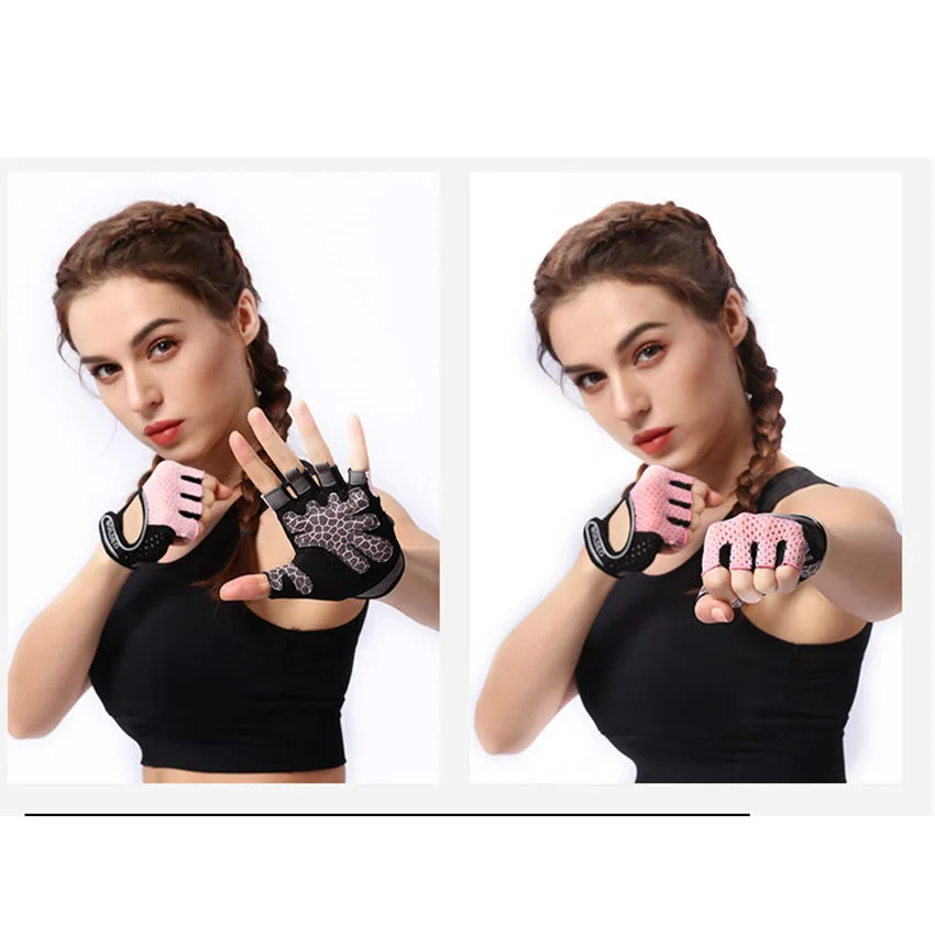 Fitness gloves thin section yoga dumbbell weight training silicone non-slip fitness half finger
Fitness gloves thin section yoga dumbbell weight training silicone non-slip fitness half finger