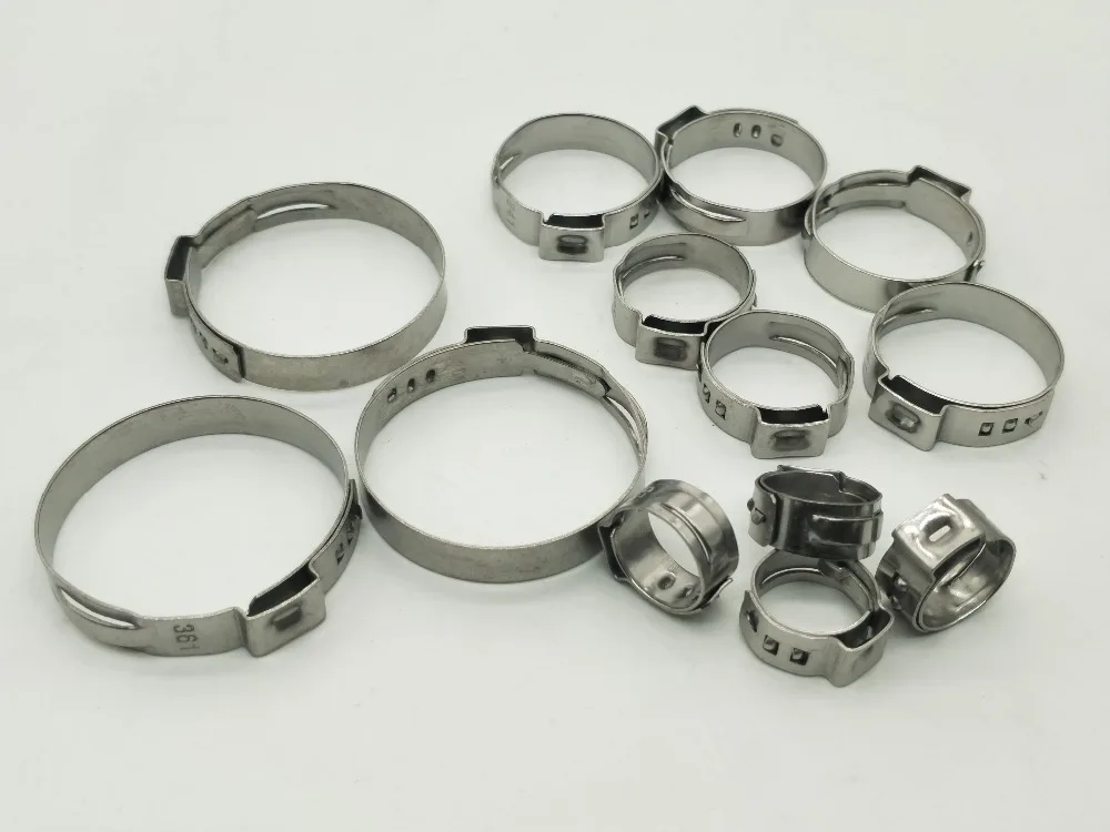 Free shipping big size for choose Pipe Clamp High Quality 4PCS Stainless Steel 304 Single Ear Hose Clamps Assortment Kit Single
Free shipping big size for choose Pipe Clamp High Quality 4PCS Stainless Steel 304 Single Ear Hose Clamps Assortment Kit Single