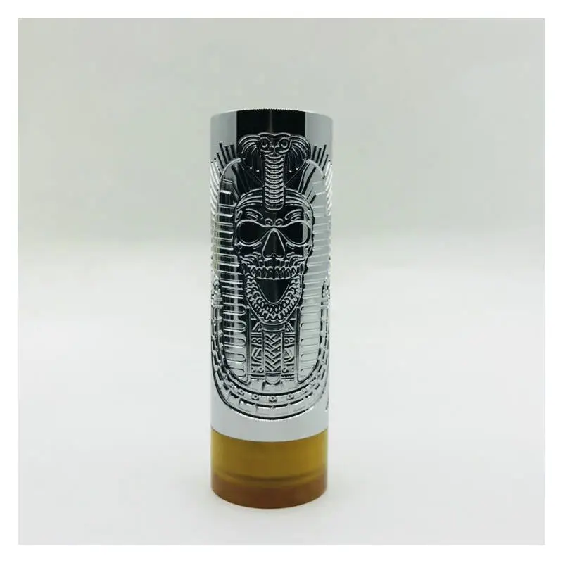 New mechanical mod hybrid mod Slimpiece pharaoh mod 26mm with side fire in brass compatible with 18650 battery
New mechanical mod hybrid mod Slimpiece pharaoh mod 26mm with side fire in brass compatible with 18650 battery