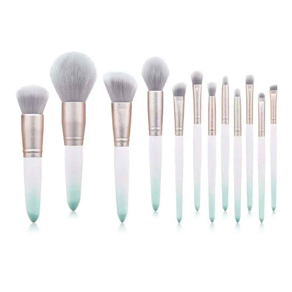 Professional Gradient Green Rose Gold Matte Make Up Brush Tool Foundation Cosmetic Eyebrow Eyeshadow Makeup Brushe
Professional Gradient Green Rose Gold Matte Make Up Brush Tool Foundation Cosmetic Eyebrow Eyeshadow Makeup Brushe