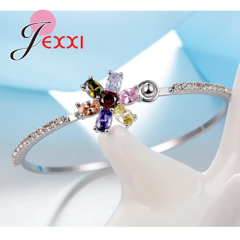 Hot Promotion Fashion Hand Jewelry Accessories Women Bracelets Bangles 925 Sterling Silver Mix Rhinstone Bangles Wholesale
Hot Promotion Fashion Hand Jewelry Accessories Women Bracelets Bangles 925 Sterling Silver Mix Rhinstone Bangles Wholesale
