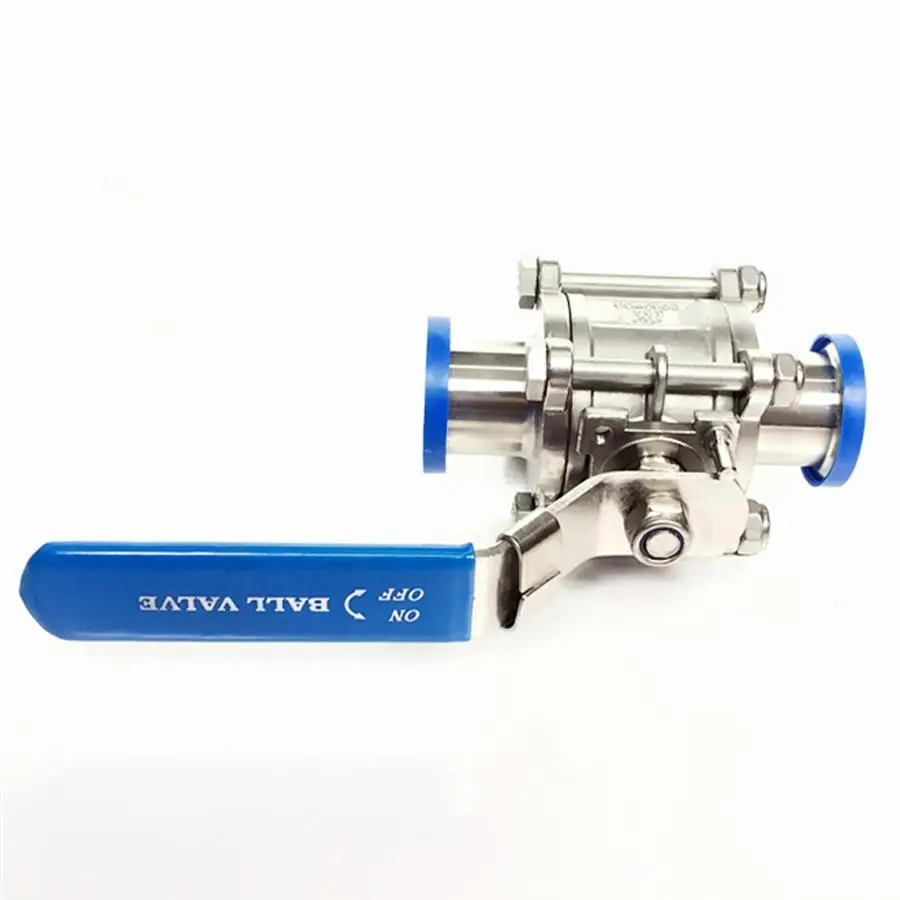 Fit 12.7mm 1/2" Pipe OD x 0.5" Tri Clamp Sanitary 3-Piece Ball Shut Off Valve SUS 304 Stainless Beer Brewing Home
Fit 12.7mm 1/2" Pipe OD x 0.5" Tri Clamp Sanitary 3-Piece Ball Shut Off Valve SUS 304 Stainless Beer Brewing Home