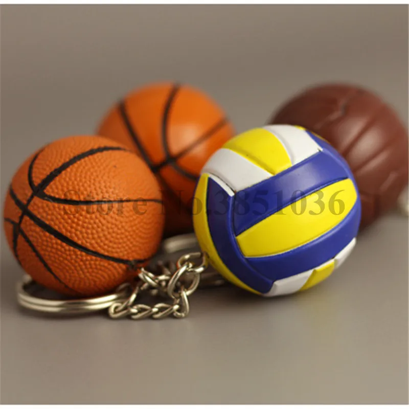 10pcs/lot New PVC Mini Basketball Keychains Plastic Volleyball Keyrings for Gifts
10pcs/lot New PVC Mini Basketball Keychains Plastic Volleyball Keyrings for Gifts