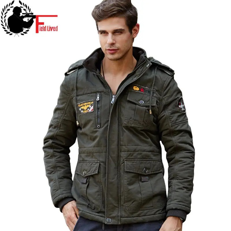 M-4XL 2023 зимняя мужская куртка из толстой шерсти с капюшоном, хлопковая армейская куртка-бомбер Jaqueta, мужская куртка с капюшоном в стиле милитари
M-4XL 2023 зимняя мужская куртка из толстой шерсти с капюшоном, хлопковая армейская куртка-бомбер Jaqueta, мужская куртка с капюшоном в стиле милитари