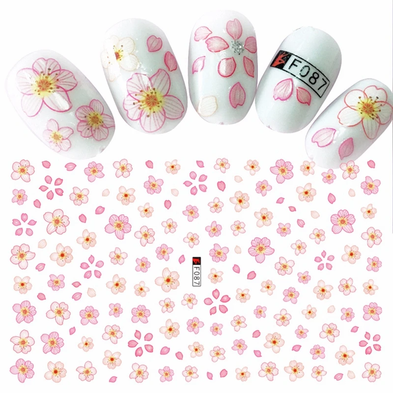 1 sheet beauty adhesive nail art decorations stickers acrylic manicure flower decals F07988
1 sheet beauty adhesive nail art decorations stickers acrylic manicure flower decals F07988