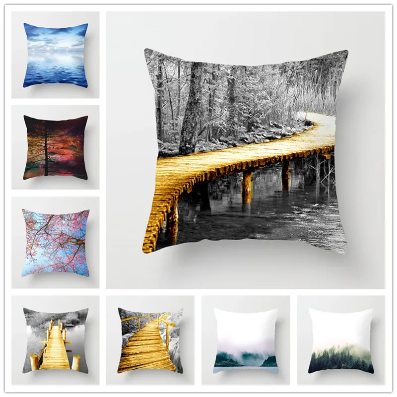 Polyester Peach Skin A boardwalk in the lake Pillow 45x45cm For Sofa Decorative Cotton Throw Pillow Sofa Car Decor Couch Pillows
Polyester Peach Skin A boardwalk in the lake Pillow 45x45cm For Sofa Decorative Cotton Throw Pillow Sofa Car Decor Couch Pillows