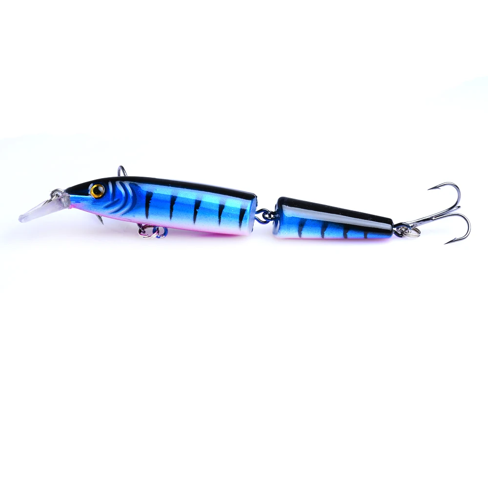 YUZI 5Pcs Hard Fishing Minnow Lures Bait Swimbait 2 Segments Jointed Tackle 10.2cm 9.2g
YUZI 5Pcs Hard Fishing Minnow Lures Bait Swimbait 2 Segments Jointed Tackle 10.2cm 9.2g
