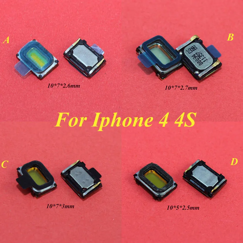 ChengHaoRan 1 Piece NEW EarPiece Ear Speaker Replacement Repair Parts For iPhone 4 4S | Мобильные телефоны и аксессуары