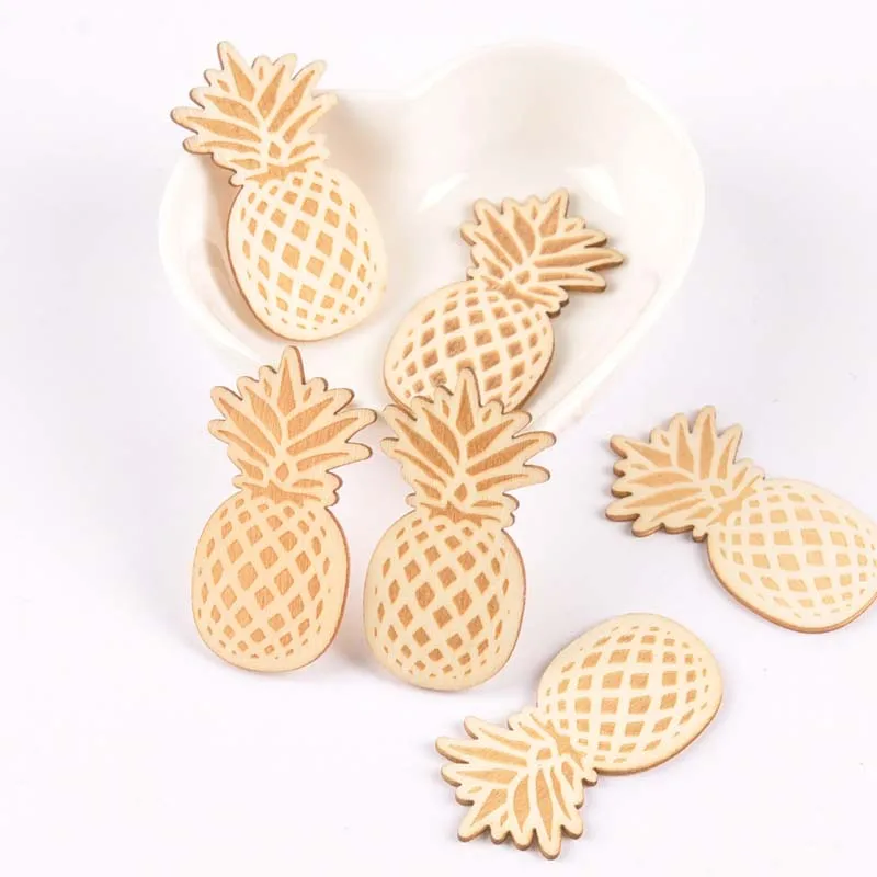 30Pcs pineapple natural Wooden Scrapbooking Craft for Embellishments Handmade Diy handicraft Decor 24x48mm MT1745
30Pcs pineapple natural Wooden Scrapbooking Craft for Embellishments Handmade Diy handicraft Decor 24x48mm MT1745