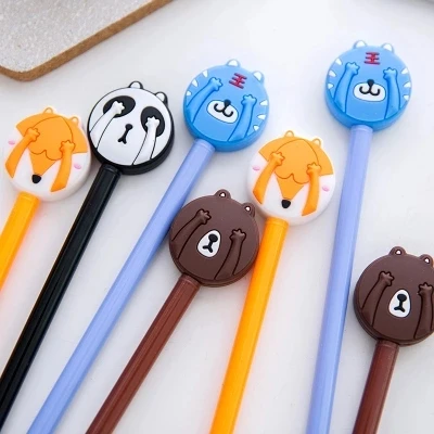 10pcs Cute face cartoon creative expression series Gel Pen needle pen Black sign pens 19cm long free shipping
10pcs Cute face cartoon creative expression series Gel Pen needle pen Black sign pens 19cm long free shipping