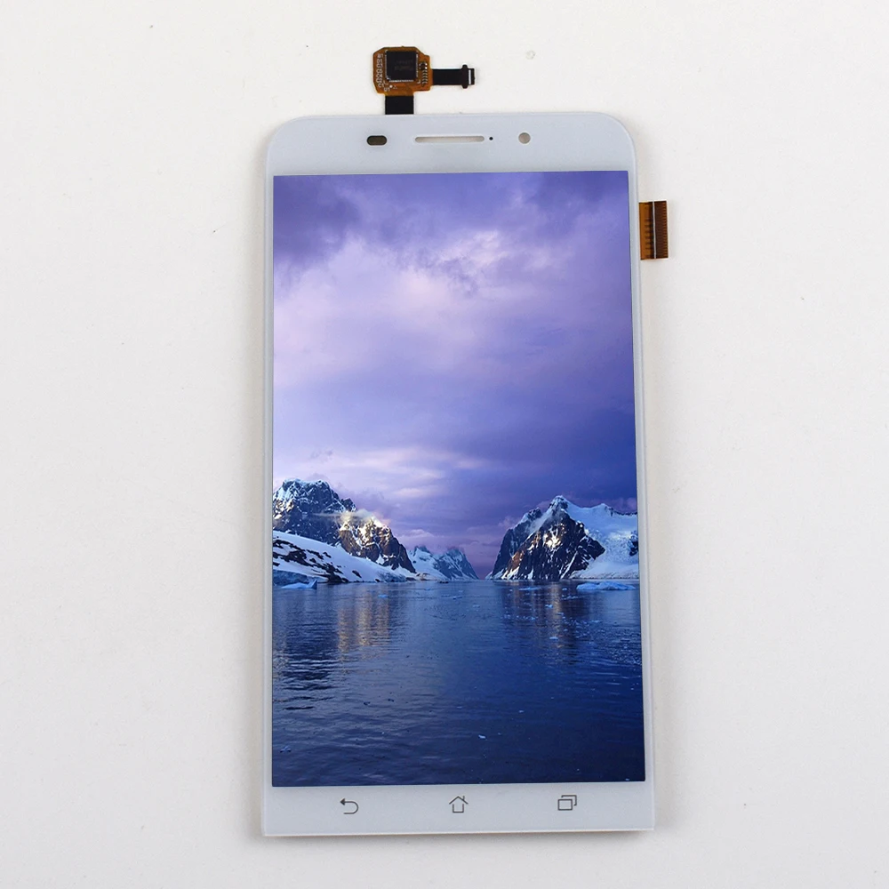Для ASUS Zenfone MAX ZC550KL Черный сенсорный экран дигитайзер Сенсорная панель + ЖК дисплей