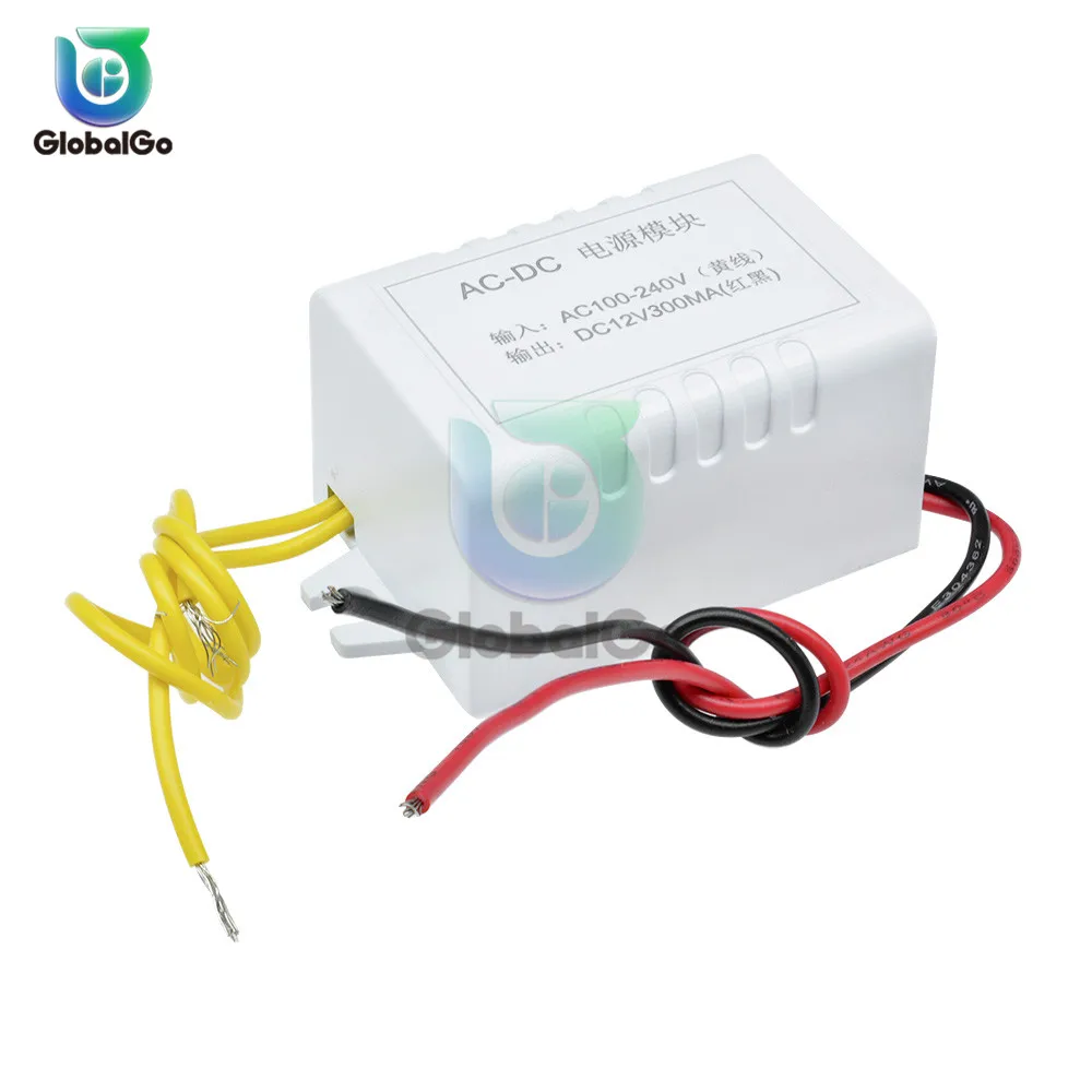 300mA Transformer Power Module AC 110-220V to DC 12V Power Supply Converter Adapter Switch For Diy Kit
300mA Transformer Power Module AC 110-220V to DC 12V Power Supply Converter Adapter Switch For Diy Kit