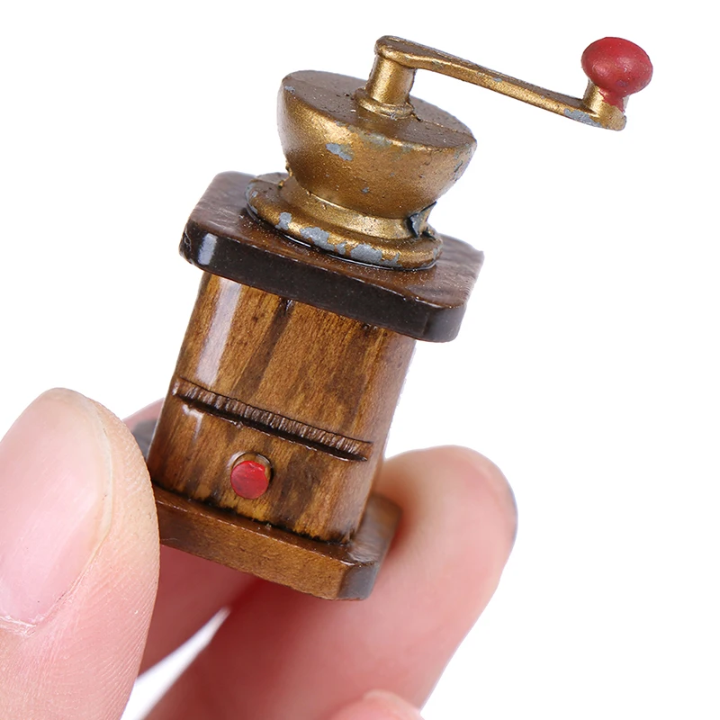 1/12 Dollhouse Mini Metal Miniature Kitchen Vintage Coffee Grinder Simulation Furniture Model Toys for Doll House Decoration
1/12 Dollhouse Mini Metal Miniature Kitchen Vintage Coffee Grinder Simulation Furniture Model Toys for Doll House Decoration