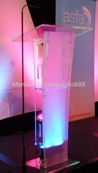 pulpit furniture Free Shipping High Quality Price Reasonable Transparent Cheap Clear Acrylic Lectern acrylic pulpit