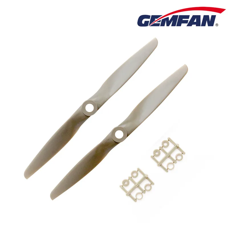 Gemfan 6*4 6040R Электрический реквизит RC Airplanes CW Propeller с адаптером 4 шт./лот|Детали и