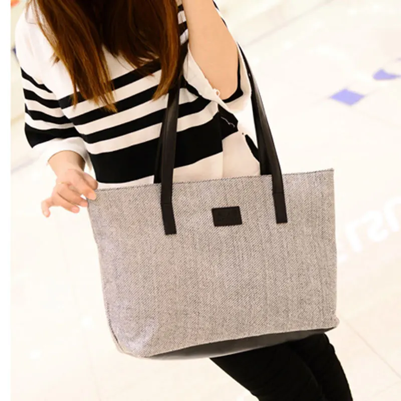 Hot Selling Women Large Capacity Canvas Single Shoulder Bag Handbag for Travel Shopping -B5
Hot Selling Women Large Capacity Canvas Single Shoulder Bag Handbag for Travel Shopping -B5
