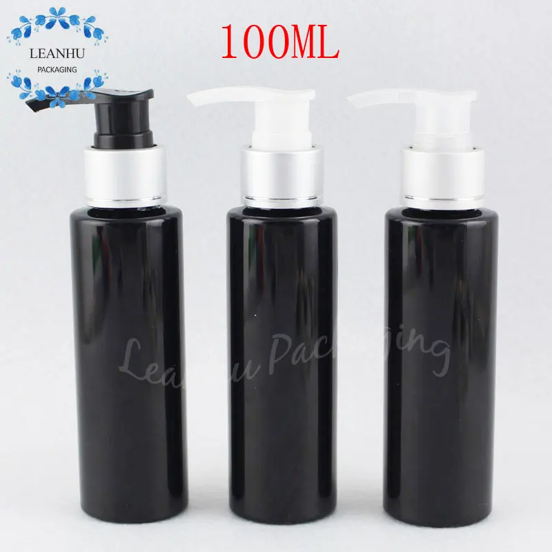100 мл черная пластиковая бутылка с серебряным насосом для лосьона, мл пустой косметический контейнер, бутылка для шампуня/лосьона
100 мл черная пластиковая бутылка с серебряным насосом для лосьона, мл пустой косметический контейнер, бутылка для шампуня/лосьона