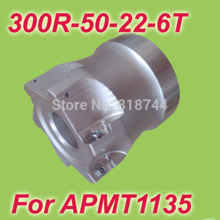 Free Shiping 300R-50-22-6T 90 Degree 6 Flute High Positive Face Mill 50mm 2" For APMT1135 Used From 300R 75 Degree Cutters
Free Shiping 300R-50-22-6T 90 Degree 6 Flute High Positive Face Mill 50mm 2" For APMT1135 Used From 300R 75 Degree Cutters